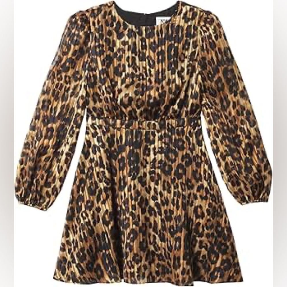 Milly Leopard Print Dress